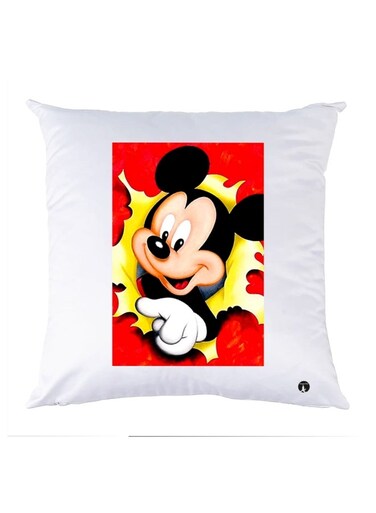 Printed Pillow polyester Multicolour 30x30cm