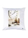 Printed Pillow Case polyester White 30x30cm