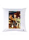 Printed Pillow Case polyester White 30x30cm