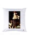 Printed Pillow polyester White 30x30cm