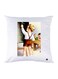 Printed Pillow polyester White 30x30cm