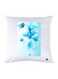 Printed Pillow Case polyester White 30x30cm