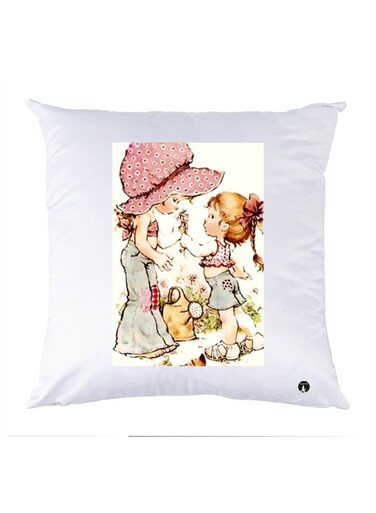 Printed Pillow polyester Multicolour 30x30cm