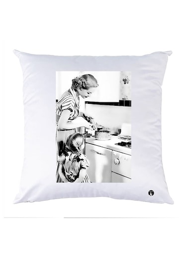 Printed Pillow Case Polyester White