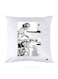 Printed Pillow Case Polyester White