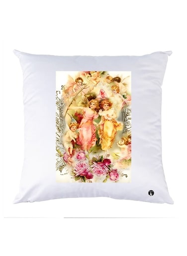 Printed Pillow polyester Multicolour 30x30cm