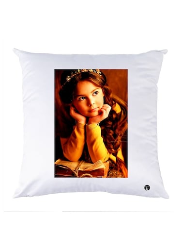 Printed Decorative Pillow Multicolour 30x30cm