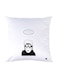 Printed Pillow White 30x30cm