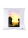 Printed Pillow Polyester White 30x30cm