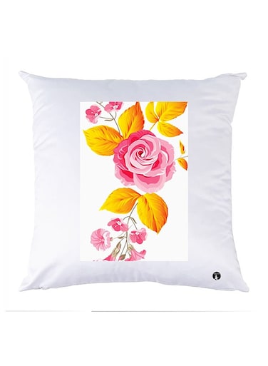 Printed Pillow polyester White 30x30cm
