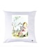 Printed Pillow Case polyester White 30x30cm