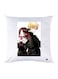 Printed Pillow Case polyester White 30x30cm