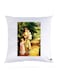 Printed Pillow Case polyester White 30x30cm