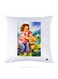Printed Pillow Case polyester White 30x30cm