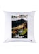 Printed Pillow polyester White 30x30cm