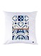 Printed Pillow Case polyester White 30x30cm