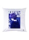 Printed Pillow polyester White 30x30cm