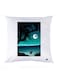 Printed Pillow polyester White 30x30cm