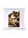 Printed Pillow polyester White 30x30cm
