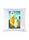 Printed Pillow polyester White 30x30cm