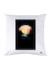 Printed Pillow Case polyester White 30x30cm