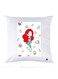 Printed Pillow Case Polyester White 30x30cm