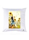 Printed Pillow Case polyester White 30x30cm