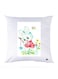 Printed Pillow polyester White 30x30cm