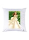 Printed Pillow Case polyester White 30x30cm