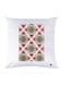 Printed Pillow Case Polyester White 30x30cm