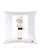Printed Pillow polyester White 30x30cm