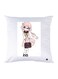 Printed Pillow polyester White 30x30cm