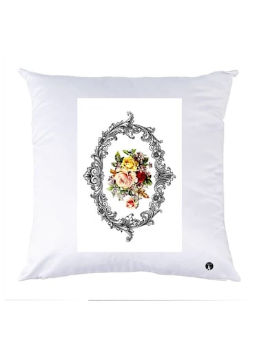 Printed Pillow polyester Multicolour 30x30cm
