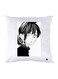 Printed Pillow Case polyester White 30x30cm