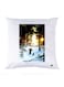 Printed Pillow polyester White 30x30cm