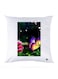 Printed Pillow Case polyester White 30x30cm