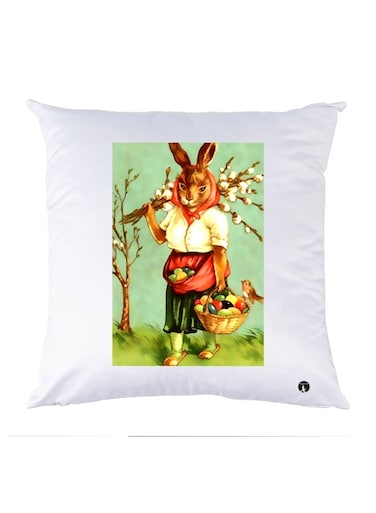 Printed Pillow Polyester Multicolour