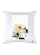 Printed Pillow Case polyester White 30x30cm