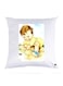 Printed Pillow Case polyester White 30x30cm