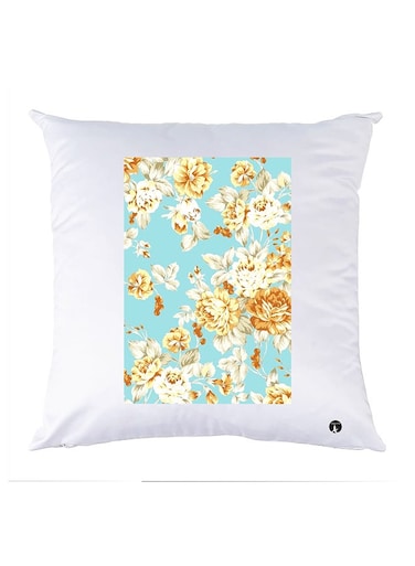 Printed Pillow Case polyester White 30x30cm