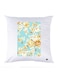 Printed Pillow Case polyester White 30x30cm