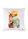 Printed Pillow Case polyester White 30x30cm