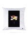 Printed Pillow Case polyester White 30x30cm