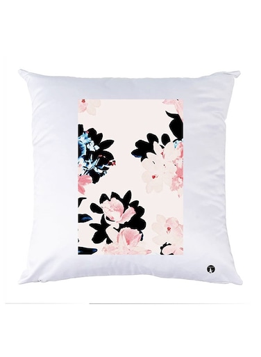 Printed Pillow Case polyester White 30x30cm