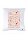 Printed Pillow polyester White 30x30cm