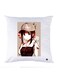 Printed Pillow Case polyester White 30x30cm