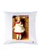 Printed Pillow Case polyester White 30x30cm