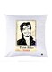 Printed Pillow Case polyester White 30x30cm