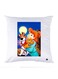 Printed Pillow polyester White 30x30cm
