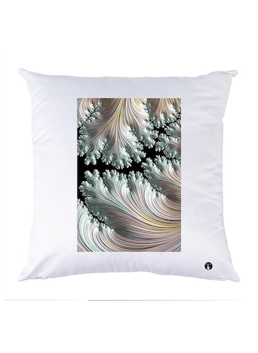 Printed Pillow polyester White 30x30cm